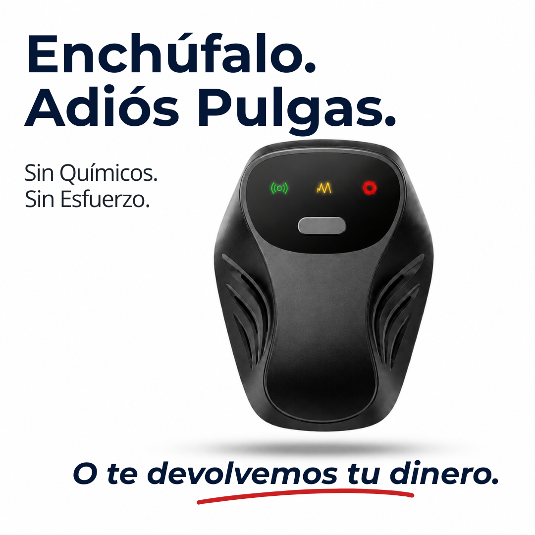Ultrasonido Anti-Pulgas Residencial
