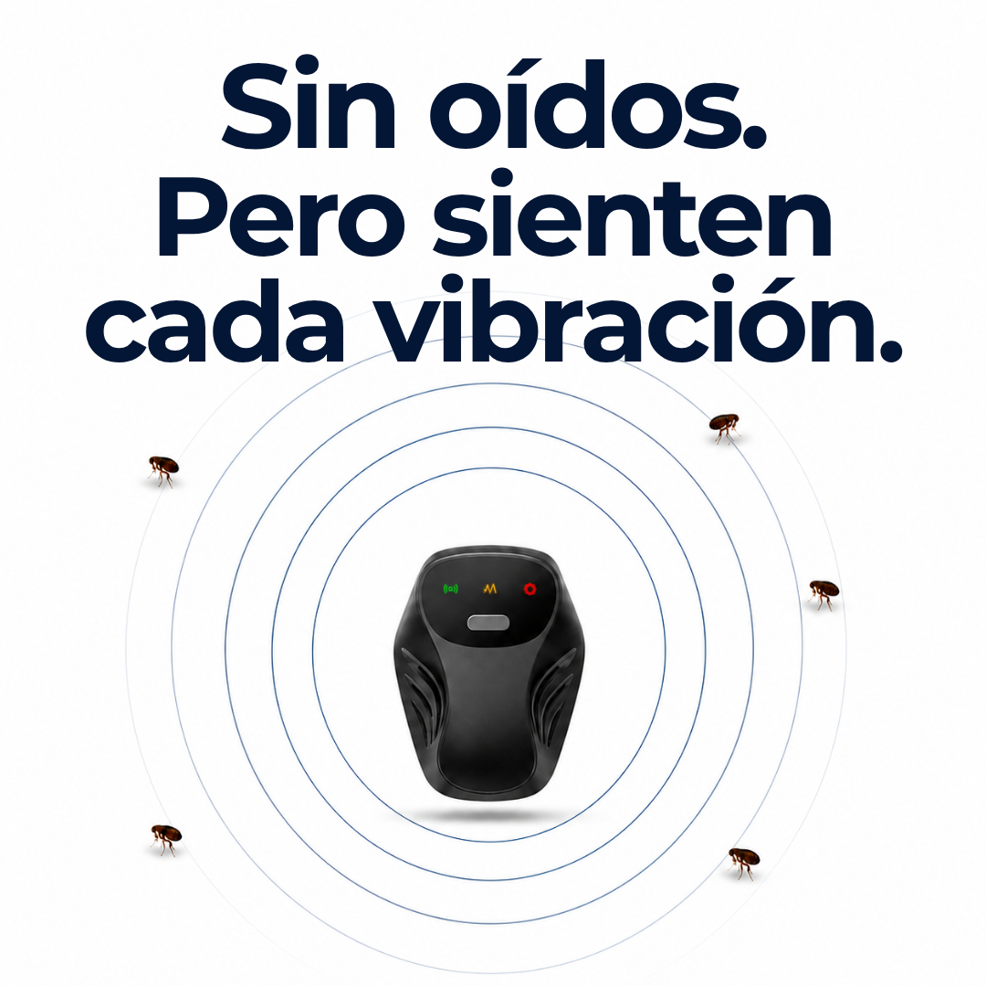 Ultrasonido Anti-Pulgas Residencial
