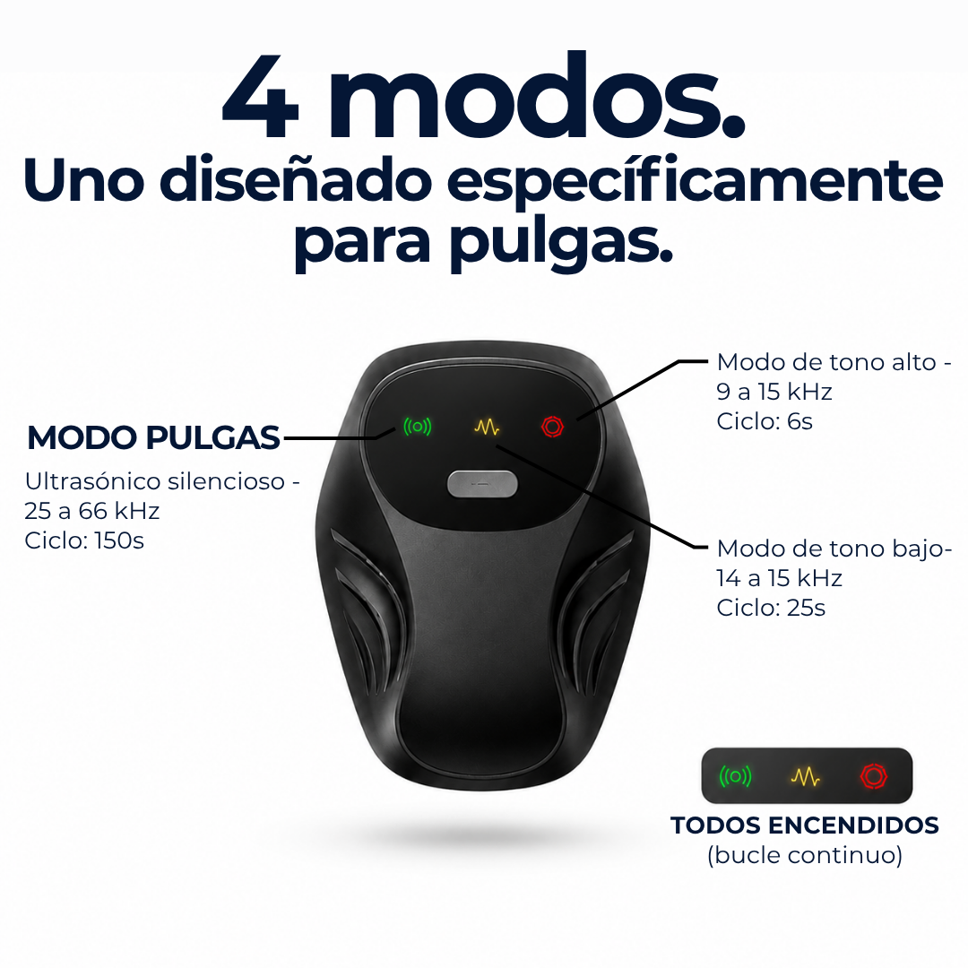Ultrasonido Anti-Pulgas Residencial