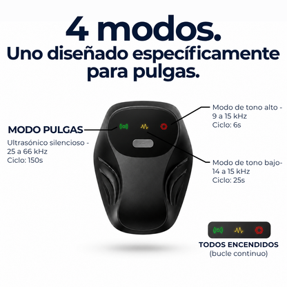 Ultrasonido Anti-Pulgas Residencial